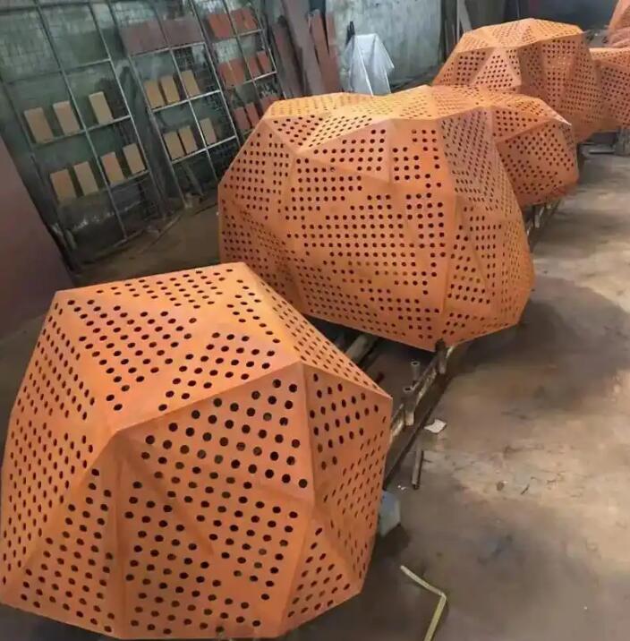慈溪耐候钢造型